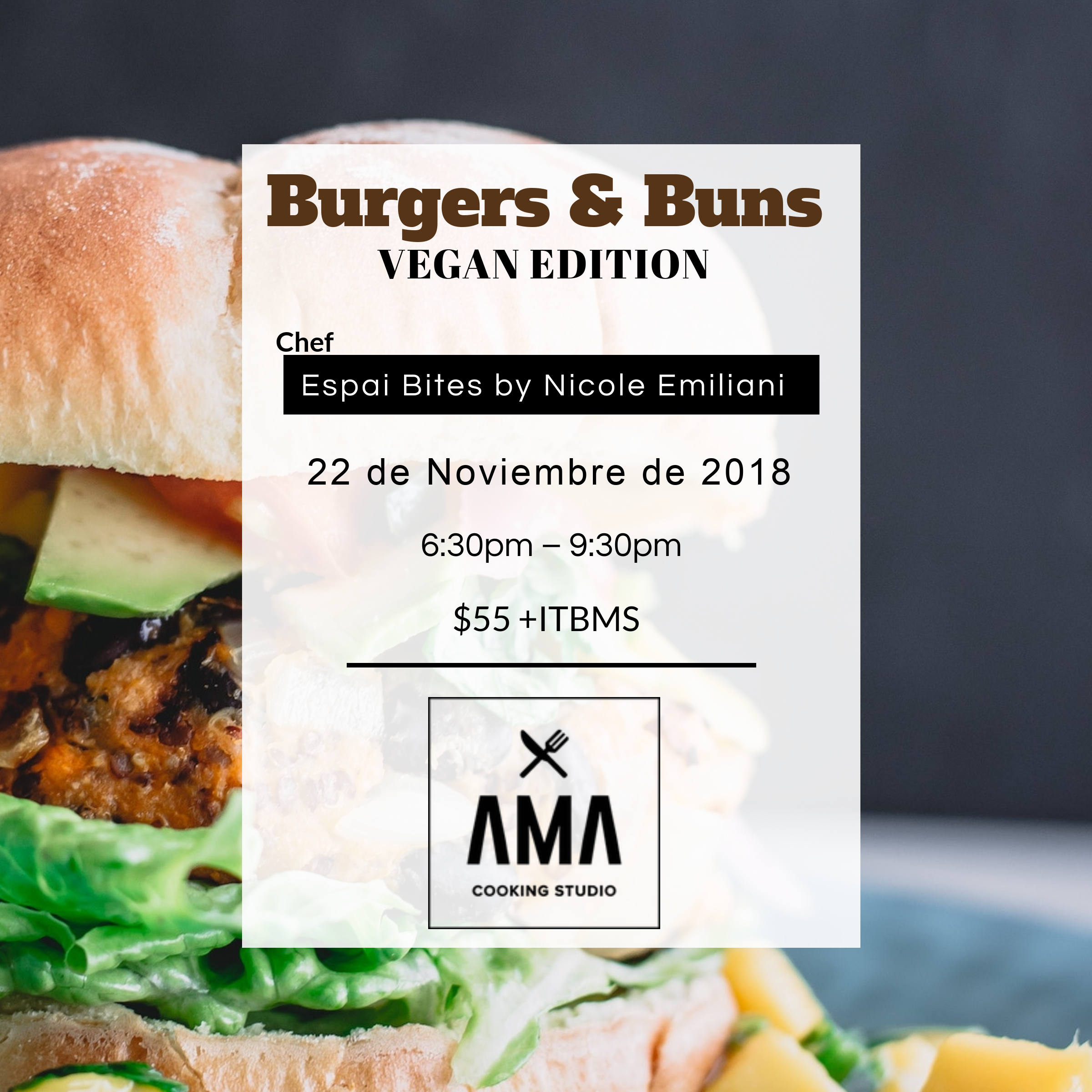 Burgers & Buns – Vegan Edition