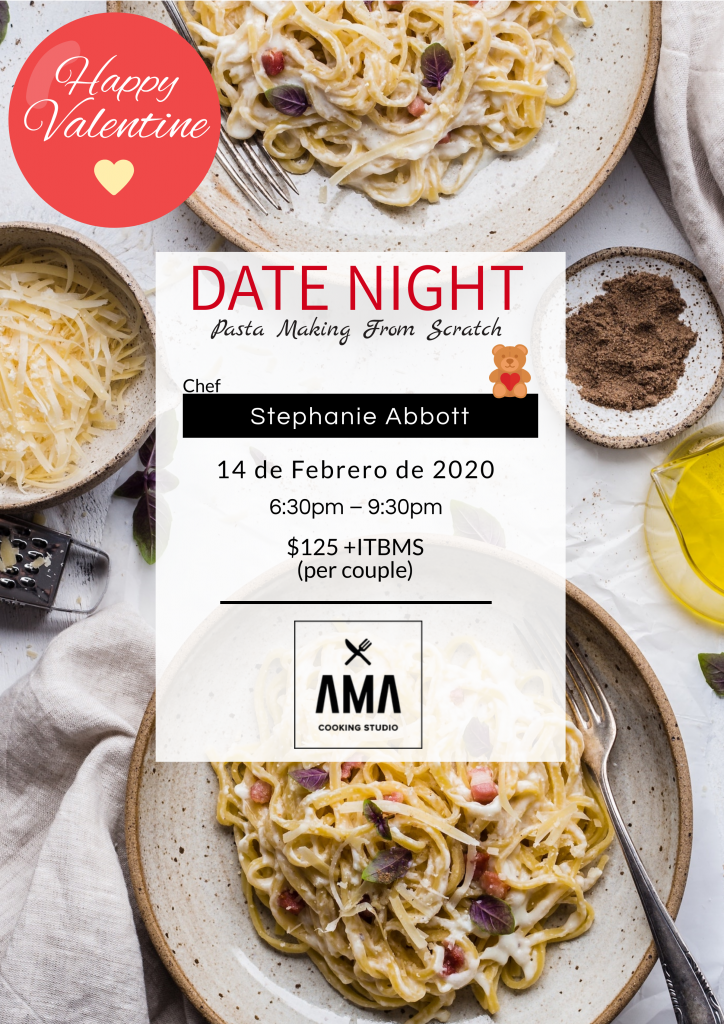 Date Night Pasta Making From Scratch AMA Cooking Studio