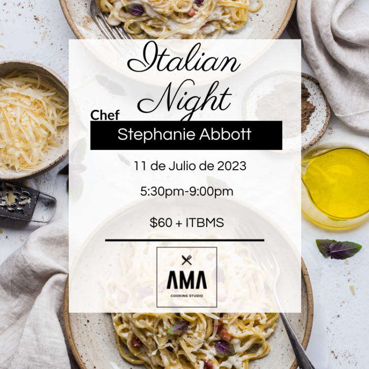 Italian Night - AMA Cooking Studio