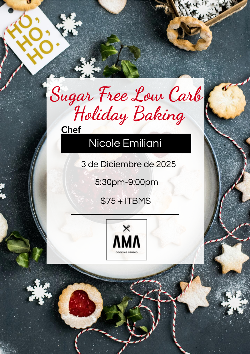 Sugar Free Low Carb Holiday Baking /10 Cupos