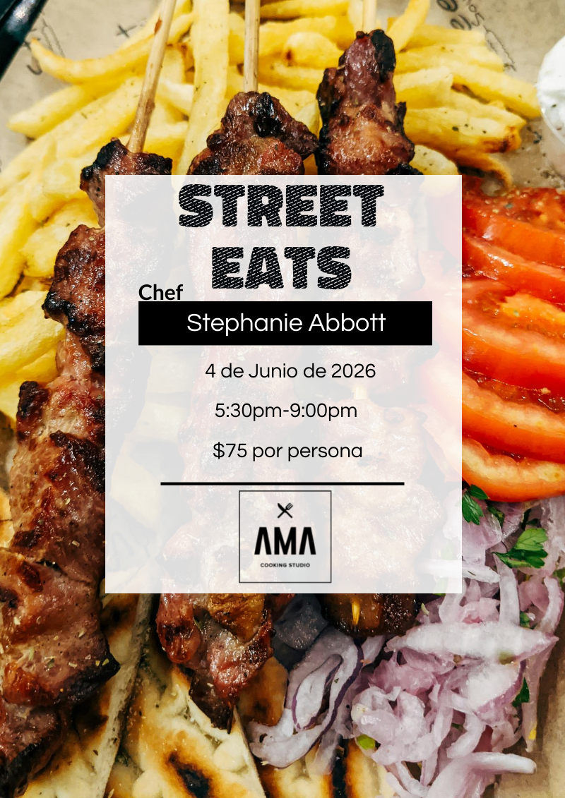 Street Eats/ 8 cupos!